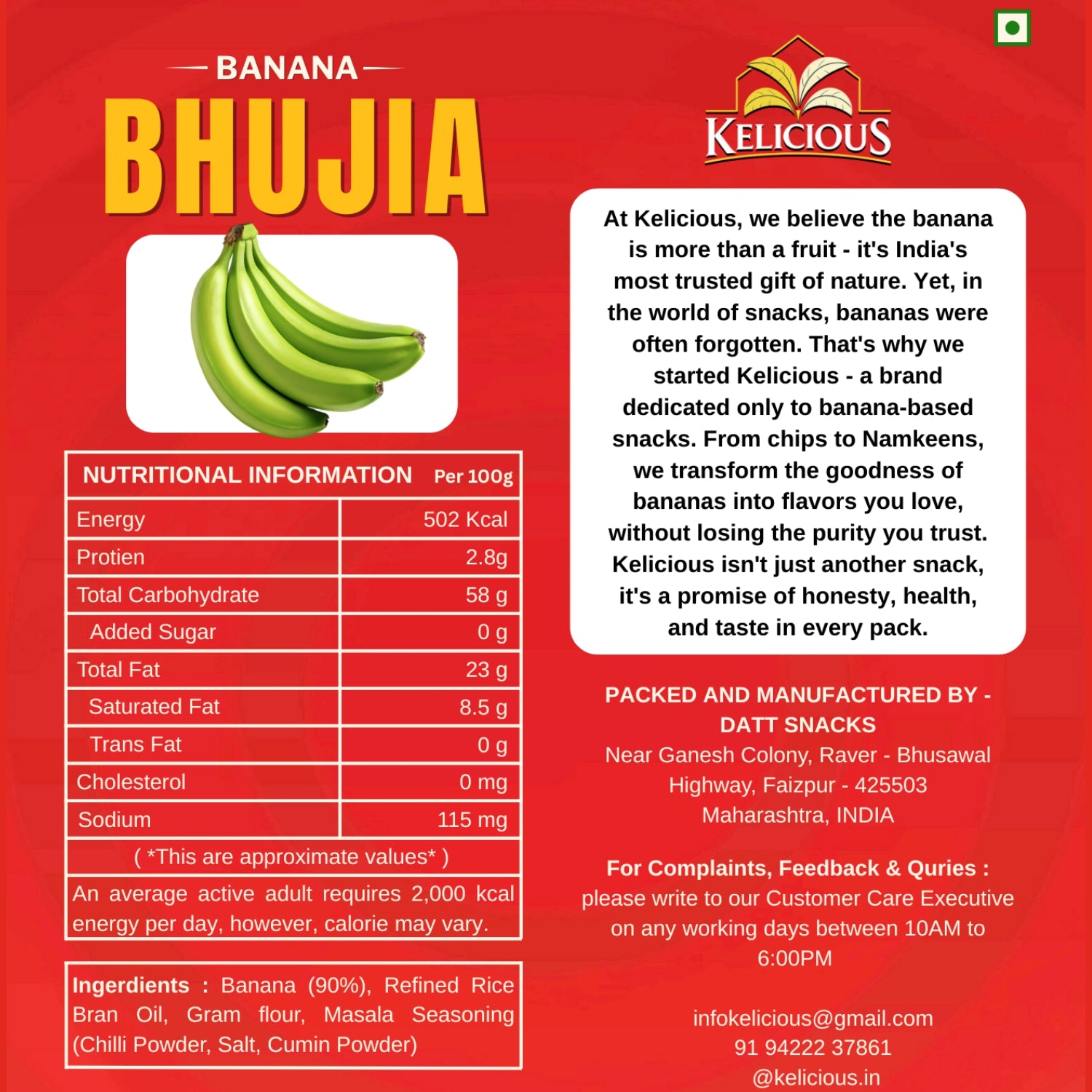 Banana (Kela) Bhujia